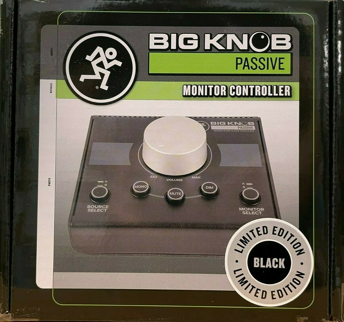 Mackie - Big Knob - Passive Studio Monitor Controller - Limited-Edition - Black - $79.95