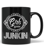 PixiDoodle Thrifty Floral Mirror Girls Gone Junkin Coffee Mug (11 oz, Bl... - $25.91+