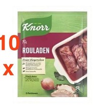 Knorr Fix: ROULADEN Roulads sauce packer 10ct. FREE SHIPPING - £25.02 GBP