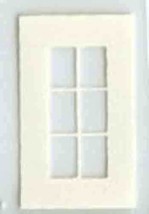 Bungalow Small Window White Flyerville MINI-CRAFT American Flyer Buildings Parts - £5.58 GBP