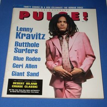 Lenny Kravitz Pulse Magazine Vintage 1991 Butthole Surfers Blue Rodeo Gi... - £15.73 GBP