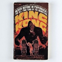 King Kong Movie Tie In Paperback 1965 Delos W Lovelace Vintage Bantam PB Book - £13.58 GBP