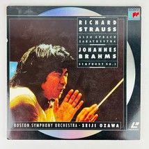 Richard Strauss - Also Sprach Zarathustra / Brahms Symphony 1 Ozawa LD L... - £30.62 GBP