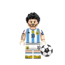 Football Player Leo Messi Argentina World Cup Champion Minifigures Brick... - £2.72 GBP
