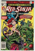 Red Sonja #4 VINTAGE 1977 Marvel Comics GGA - £13.86 GBP