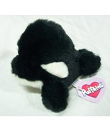 Puffkins TOBY THE KILLER WHALE ORCA 5&quot; Plush STUFFED ANIMAL NEW - $282.14 MXN