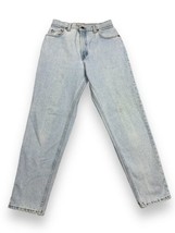 Vtg 90s Levis 551 Jeans Womens Relaxed Tapered Light Wash USA Sz 12 Med 28x30 - £17.16 GBP