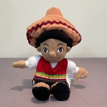 Disney It’s a Small World Mexico Boy Bean Bag Plush Doll VTG HTF After All  - £13.47 GBP