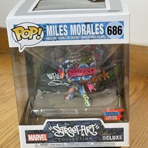 Funko Pop! Miles Morales #686 2020 NYCC Shared Excl Street Art Series - £5.79 GBP