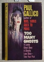 TOO MANY GHOSTS by Paul Gallico (1961) Pocket Books horror paperback 1st - £10.89 GBP