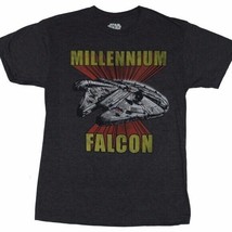 Star Wars Millennium Falcon Med Mens Gray T-SHIRT New - £9.91 GBP