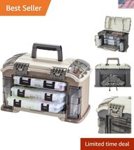Elite Series Ultimate Angled Tackle System, Graphite &amp; Sandstone, Includ... - $165.12