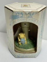 Vintage Brown Bag Cookie Art stamp Disney Winnie The Pooh Bear in the hunny pot - $12.19