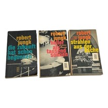 Nuclear War Robert Jungk Lot 3 PB Vintage 1960s Paperbacks German Language - $54.39