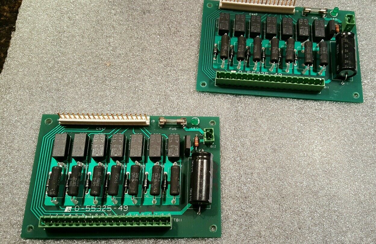 RELIANCE ELECTRIC 0-55325-49 RELAY BOARD GREAT CONDITION (LOT OF 2) $59 - $16.28