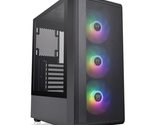 Thermaltake S200 TG ARGB ATX Tempered Glass Mid Tower Gaming Computer Ch... - £112.29 GBP