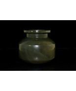 Natural Quartz 2534 Ct Certified Green Gemstone Carved Pot For Home Decor - €251,62 EUR