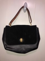 Zara Woman Faux Leather Adjustable Strap Shoulder Bag Black Purse - £7.76 GBP