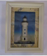 Vintage Lighthouse Shadowbox 9-1/2&quot; x 7&quot; - $23.05 CAD