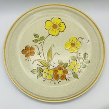 Vintage Hearthside Garden Festival Dinner Plate in Sunshine Flowers (10 3/4”) - £9.38 GBP