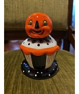 Johanna Parker Halloween Pumpkin Cupcake Display Holder- Napkin Holder S... - $418.37 MXN