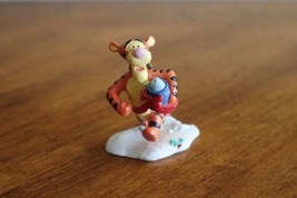 Disney Vtg Seasonal Specialties Mini Figure Figurine Tigger Winnie The Pooh Gift - £9.43 GBP