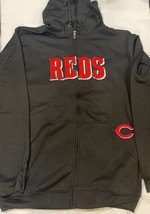 Cincinnati Reds National League Track Jacket MLB Majestic Size XL-Tall N... - $39.10