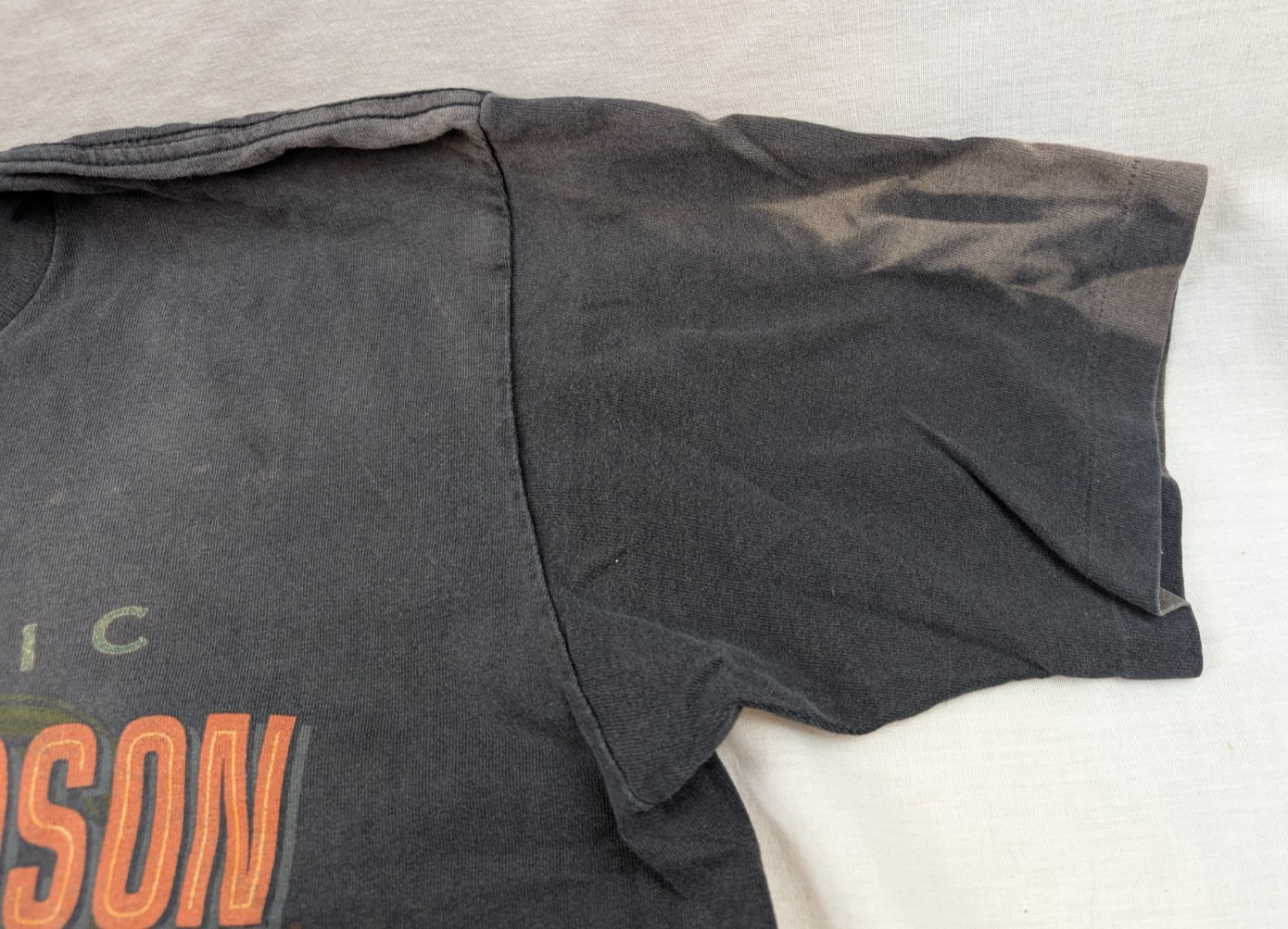 1995 Harley Davidson Manchester NH Single Stitch Black T shirt Live Free or Die Item image 3