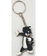 Tom and Jerry Key Chains Cartoon Flexible Plastic Metal Keychain Brand N... - $10.02