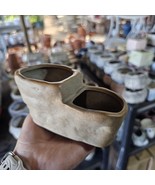 Ceramic Double Planter | Rustic Succulent Pot | Small Indoor Plant Conta... - $344.36 MXN