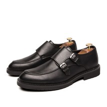 Big Size 38-47 Retro Design Men Classic Business Formal Shoes PU leather Men Oxf - £58.10 GBP