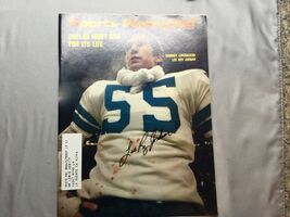 Lee Roy Jordan Signed Autographed Magazine Sports Illustrated 1972 DALLA... - $79.18