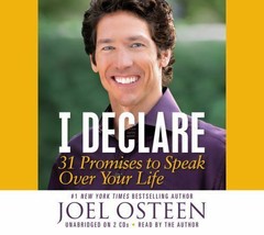 NEW - I Declare 31 Promises to Speak Over Your Life by Joel Osteen 2-CD Set - £8.00 GBP