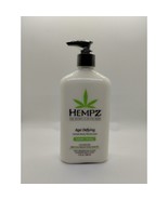 Hempz 17Oz Age Defying Hydrate &amp; Firming Herbal Hemp Oil Body Moisturize... - $14.85