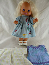 Little Miss Make Up Sparkle Hair Doll, Mattel Vintage 1977 w extra cloth... - $24.74