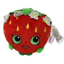 Shopkins Strawberry Kiss Stuffed Animal Plush Toy Pillow 10” - $12.93