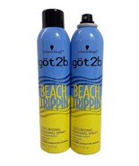 (2) Schwarzkopf got2b Beach Trippin&#39; Texturizing Finishing Spray 9.1 Each - $34.95