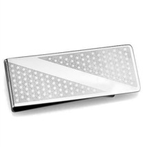 TK2080 - High polished (no plating) Stainless Steel Money clip with No S... - $30.49