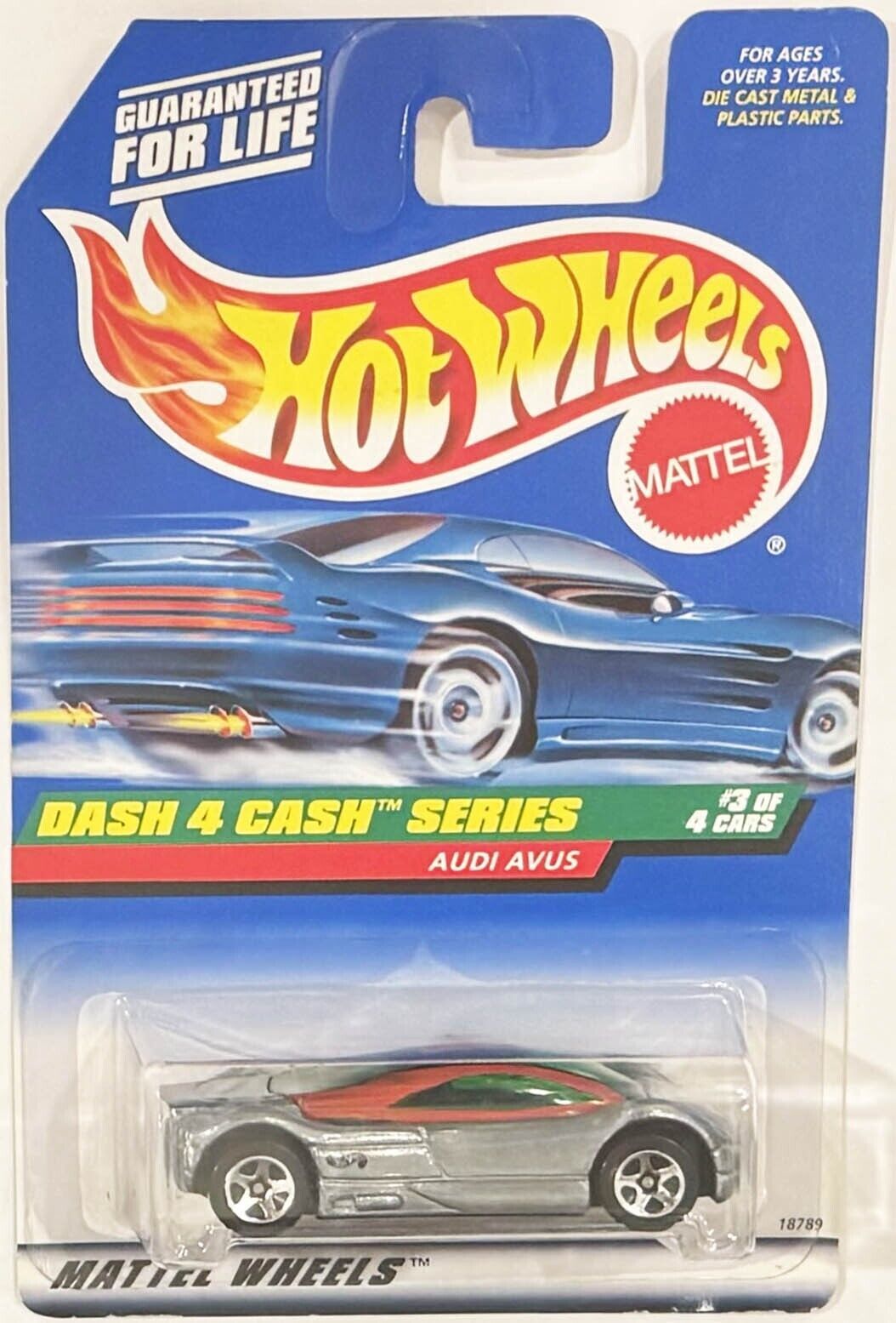 Audi Avus Original ZAMAC 1998 Hot Wheels Convention Only 500 Made - $83.10