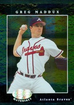 2001 Leaf Certified Materials Greg Maddux 8 Braves - £1.49 GBP