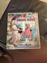 Rare Vintage 1934 Little Red Riding Hood Book By The Platt And Munk Co #3000D - $9.90