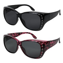 Sunglasses That Fit Over Glasses For Women Uv Protection Polarized And Night Vis - £31.71 GBP