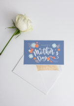 Printable Mothers Day Card | Happy Mothers Day | Digital Mothers Day Card | Flow - £1.70 GBP