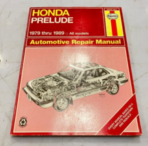 HAYNES 1979-1989 HONDA PRELUDE AUTOMOTIVE REPAIR MANUAL VERY GOOD CONDITION - $6.92