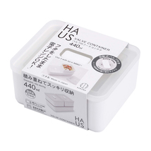 KOKUBO HAUS Food Storage Container 14.8 oz (440ml) Oven Safe BPA Free White - £23.72 GBP