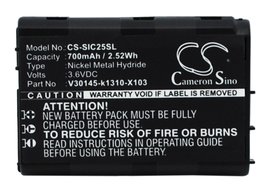 Cameron Sino 700mAh / 2.52Wh Replacement Battery for Siemens C25e - $16.66