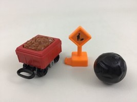 Geotrax Mountain Blast Construction Lot 3pc Replacement Rock Fisher Price 2003 - £10.03 GBP