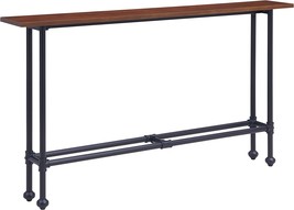 The Black Agnew Skinny Console Table From Southern Enterprises. - £128.64 GBP