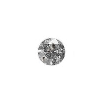 Natural Diamond 1.5mm Round SI Clarity Icy Grey Color Brilliant Cut Salt and Pep - £8.01 GBP