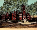 Indiana State Normal School Terre Haunte IN Postcard PC12 - £4.00 GBP